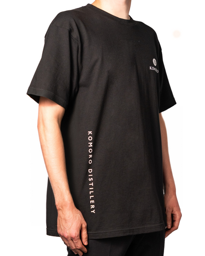 KOMOROオリジナルTシャツ_ブラック_メンズ