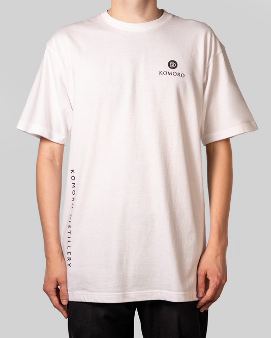 KOMOROオリジナルTシャツ_ホワイト_メンズ