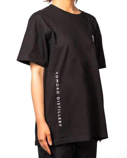 KOMOROオリジナルTシャツ_ブラック_レディース