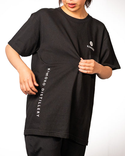KOMOROオリジナルTシャツ_ブラック_レディース